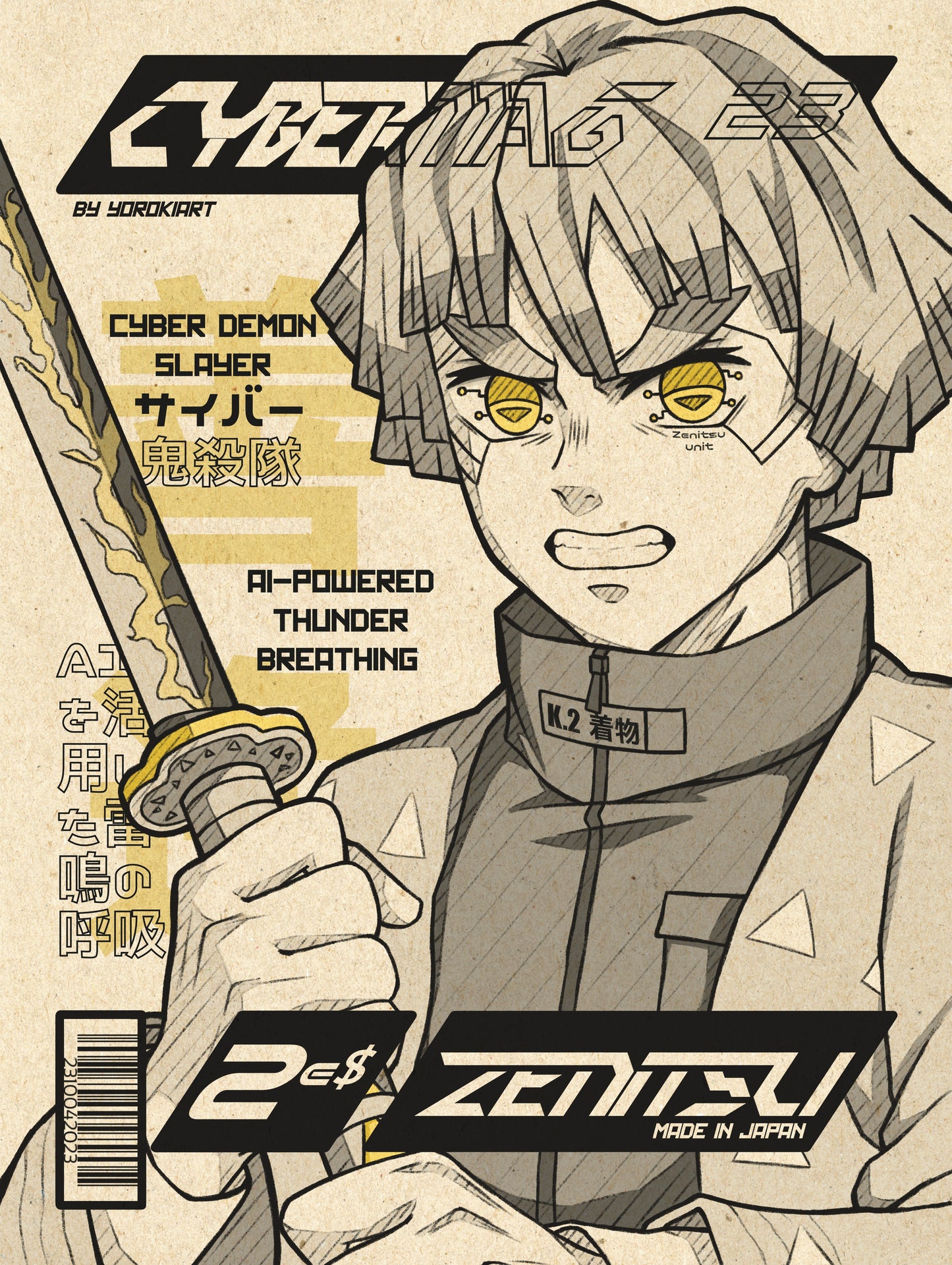 CYBERMAG N°23 Zenitsu