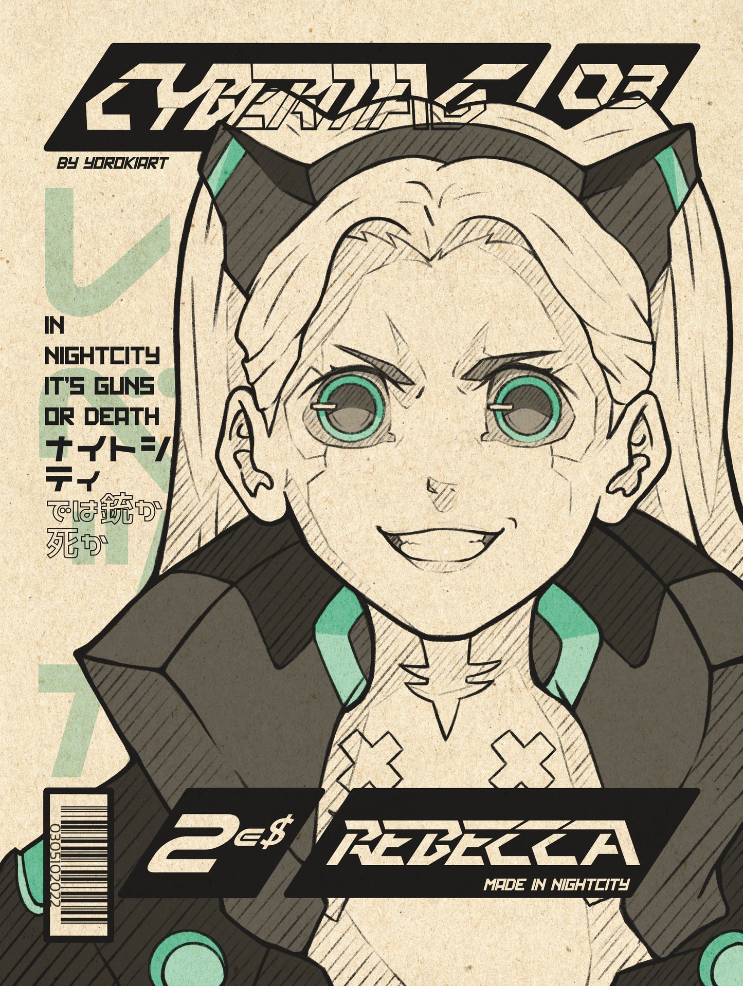 CYBERMAG N°03 Rebecca